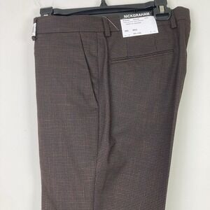 Nick Graham Mens Suit Pants Skinny Stretch 32Wx30L E05695
